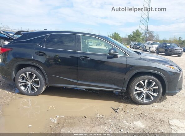 2T2BZMCA4HC123498 2017 LEXUS RX 350 Black Widok wnętrza z tyłu