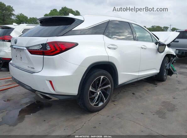 2T2BZMCA5GC006933 2016 LEXUS RX 350 Белый Задняя правая четверть