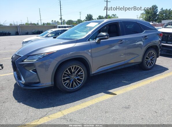 2T2BZMCA6GC037186 2016 LEXUS RX 350 Серый Передняя левая четверть