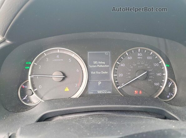 2T2BZMCA6JC139322 2018 LEXUS RX Белый Вид щитка приборов
