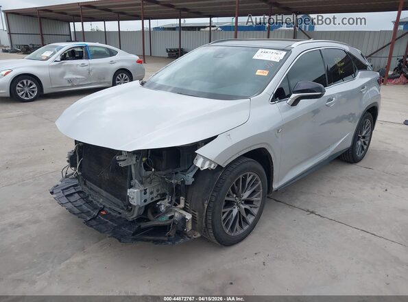 2T2BZMCA7KC174064 2019 LEXUS RX 350 Серебряный Передняя левая четверть