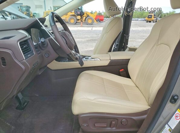 2T2BZMCA8KC202048 2019 LEXUS RX Угольный Вид салона спереди