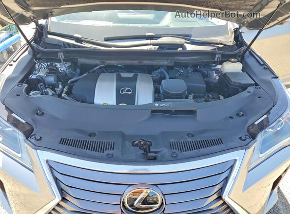 2T2BZMCA9HC055666 2017 LEXUS RX Серебряный Вид задней части салона