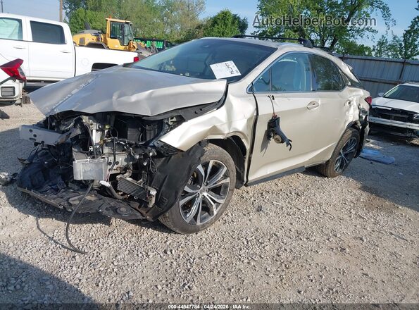 2T2BZMCAXGC040897 2016 LEXUS RX 350 Золотой Передняя левая четверть
