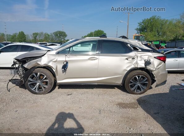 2T2BZMCAXGC040897 2016 LEXUS RX 350 Золотой Панорамный вид салона 360°