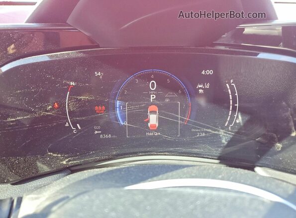 2T2GDCAZ2PC004662 2023 LEXUS NX Red Вид щитка приладів