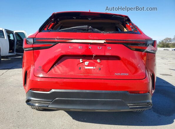 2T2GDCAZ2PC004662 2023 LEXUS NX Red Вид ззаду