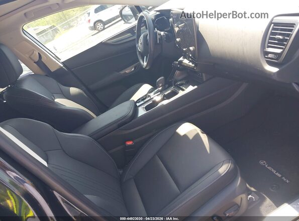 2T2GDCAZ7SC024222 2025 LEXUS NX 250 Black წინა სალონის ხედი