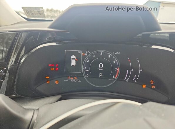 2T2GDCEZ2SC005748 2025 LEXUS NX White Вид щитка приладів