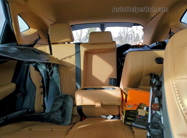 2T2GGCEZ1SC080688 2025 LEXUS NX Black Vista de los asientos traseros