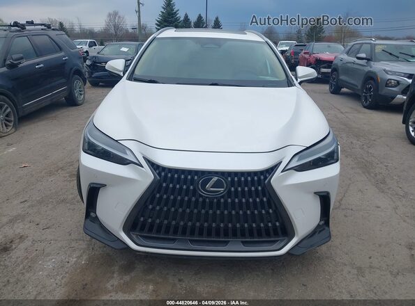2T2GGCEZ2SC062734 2025 LEXUS NX 350 White Widok zestawu wskaźników