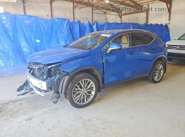 2T2GKCEZ1SC038844 2025 LEXUS NX Blue Передня ліва чверть