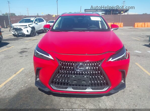 2T2GKCEZ3SC056357 2025 LEXUS NX 350H Red Вид щитка приладів