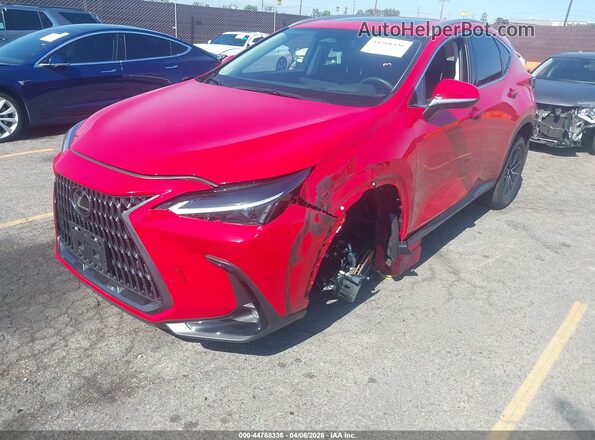 2T2GKCEZ3SC056357 2025 LEXUS NX 350H Red Передня ліва чверть