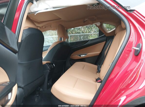 2T2GKCEZ6SC040296 2025 LEXUS NX 350H Red Vista de la etiqueta del VIN