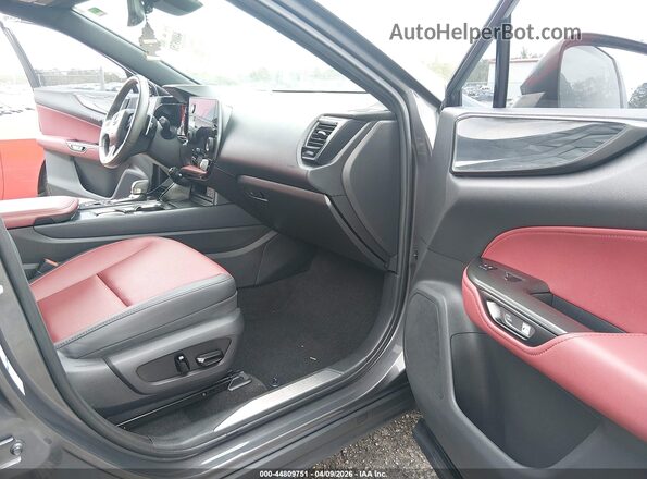 2T2GKCEZ8PC011471 2023 LEXUS NX 350H Gray Widok wnętrza z przodu