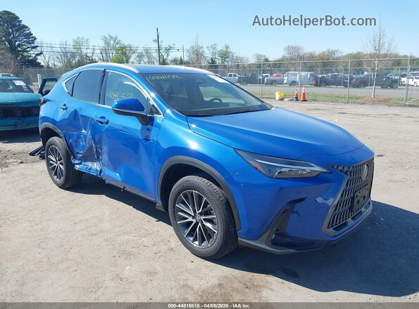 2T2GKCEZ9RC025222 2024 LEXUS NX 350H Синий Передняя правая четверть
