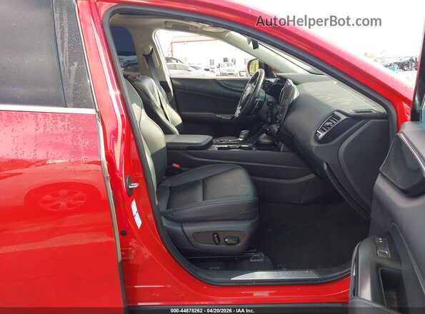 2T2GKCEZXPC015635 2023 LEXUS NX 350H Red წინა სალონის ხედი