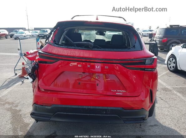 2T2GKCEZXPC015635 2023 LEXUS NX 350H Red 