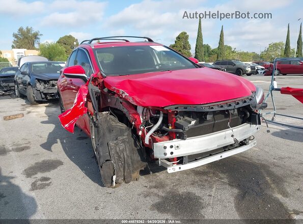 2T2GKCEZXPC015635 2023 LEXUS NX 350H Red წინა მარჯვენა