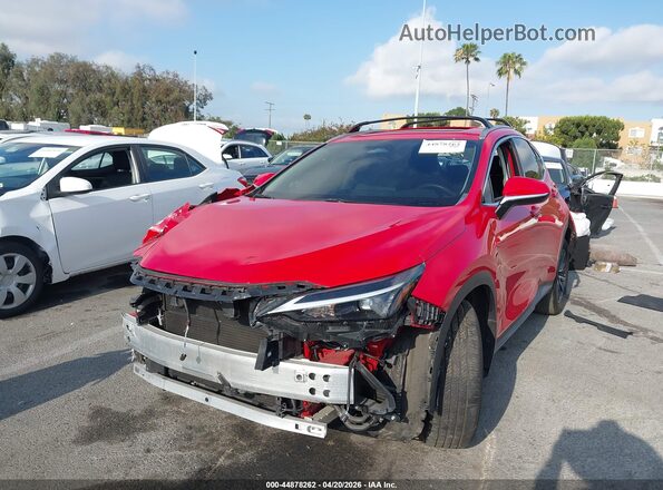 2T2GKCEZXPC015635 2023 LEXUS NX 350H Red წინა ხედი
