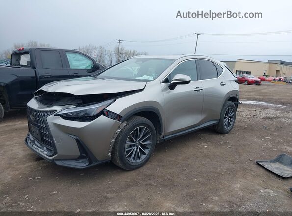 2T2GKCEZXSC042939 2025 LEXUS NX 350H Tan Vista tres cuartos delantera izquierda