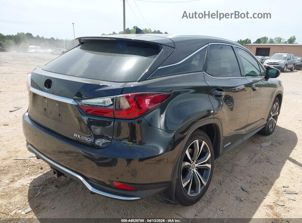2T2HGMDA9LC055030 2020 LEXUS RX 450H Black Tył prawy
