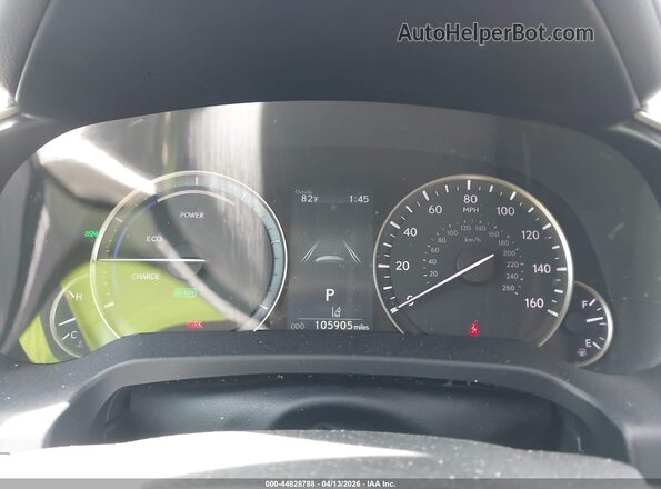 2T2HGMDA9LC055030 2020 LEXUS RX 450H Black Widok tylnych siedzeń