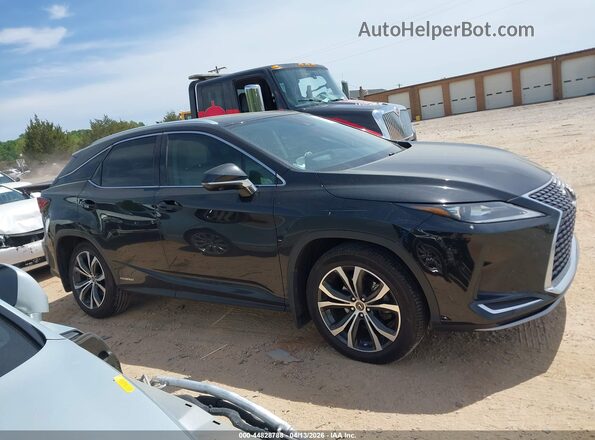 2T2HGMDA9LC055030 2020 LEXUS RX 450H Black Widok wnętrza z tyłu