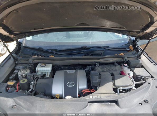 2T2HGMDA9LC055030 2020 LEXUS RX 450H Black Widok z tyłu