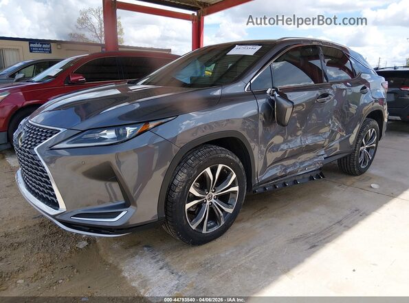 2T2HZMAA1LC159591 2020 LEXUS RX 350 Серый Передняя левая четверть