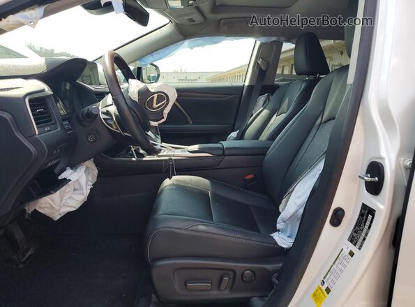 2T2HZMDA2LC236433 2020 LEXUS RX White წინა სალონის ხედი