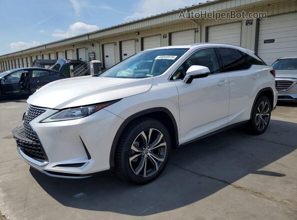 2T2HZMDA2LC236433 2020 LEXUS RX White წინა მარცხენა ხედი სამი მეოთხედიდან