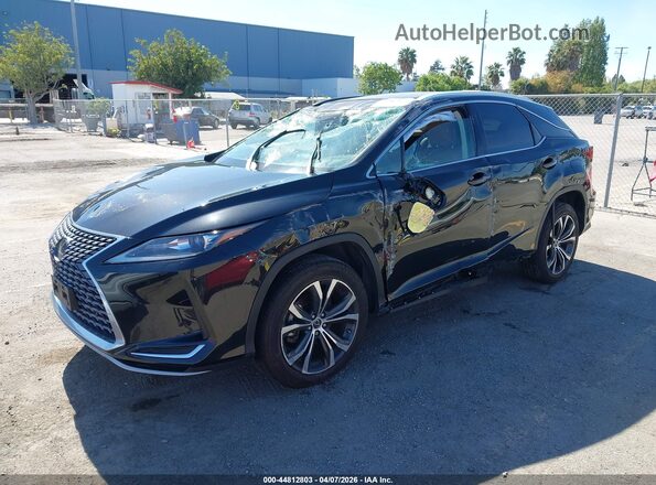 2T2HZMDA3MC297498 2021 LEXUS RX 350 Черный Передняя левая четверть