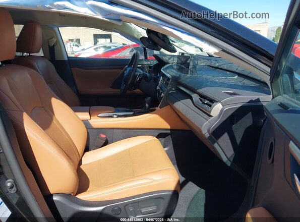 2T2HZMDA3MC297498 2021 LEXUS RX 350 Черный Вид салона спереди