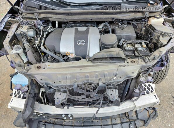 2T2HZMDA7LC236752 2020 LEXUS RX Blue ძრავის განყოფილების ხედი