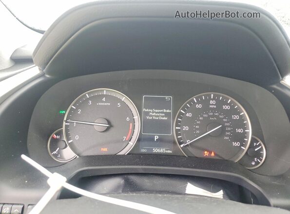 2T2HZMDA7MC294426 2021 LEXUS RX Серебряный Вид щитка приборов