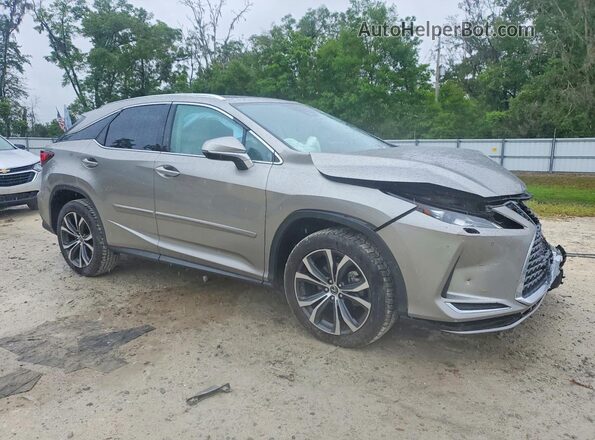 2T2HZMDA7MC294426 2021 LEXUS RX Серебряный Передняя правая четверть
