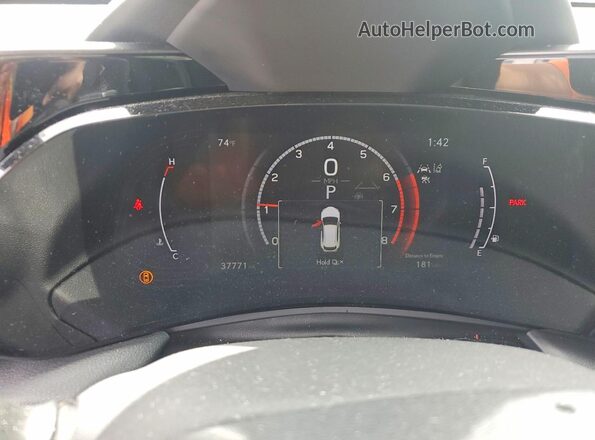 2T2KGCEZ1RC035951 2024 LEXUS NX Gray Vista del cuadro de instrumentos