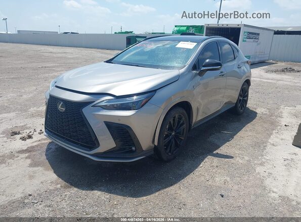 2T2KGCEZ8PC025074 2023 LEXUS NX 350 Silver წინა მარცხენა ხედი სამი მეოთხედიდან