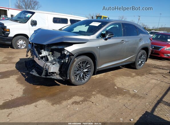 2T2SZMDA4MC306988 2021 LEXUS RX 350 Gray Przód lewy
