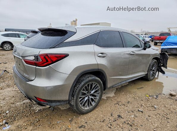 2T2SZMDA8MC292416 2021 LEXUS RX Серый Задняя правая четверть