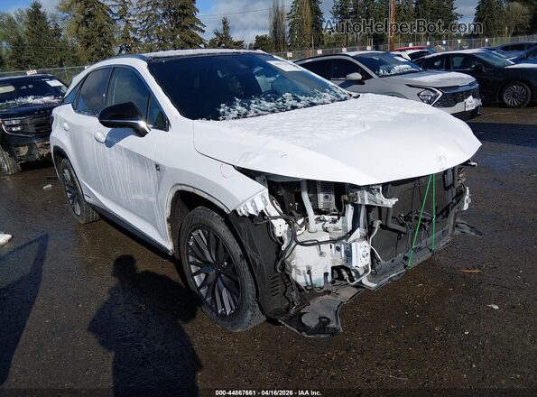 2T2YGMDA0LC050153 2020 LEXUS RX 450H Белый Передняя правая четверть