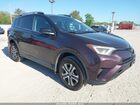 2017 Toyota Rav4 Le Burgundy vin: 2T3BFREV2HW545236