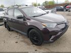 2016 Toyota Rav4 Le Burgundy vin: 2T3BFREV4GW531675
