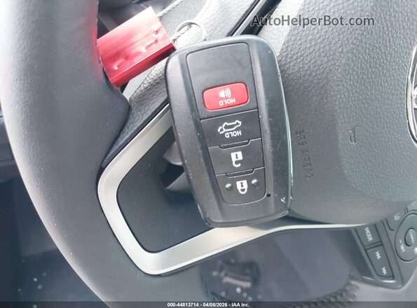 2T3C1RFV2SC360615 2025 TOYOTA LE Black Dashboard view