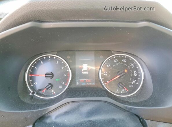 2T3C1RFV7MC089148 2021 TOYOTA LE Blue Widok zestawu wskaźników