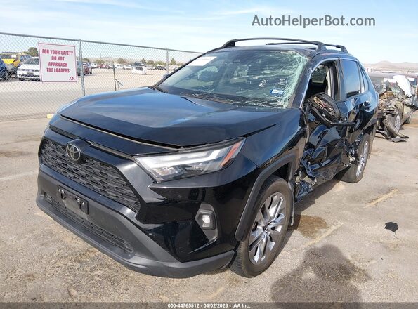 2T3C1RFV7PC246052 2023 TOYOTA LE Черный Передняя левая четверть