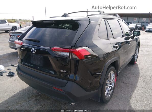 2T3C1RFV7PC246052 2023 TOYOTA LE Черный Задняя правая четверть