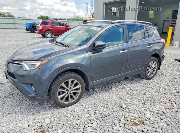2T3DFREV2HW557282 2017 TOYOTA RAV4 Charcoal Առջևի ձախ երեք քառորդ տեսարան